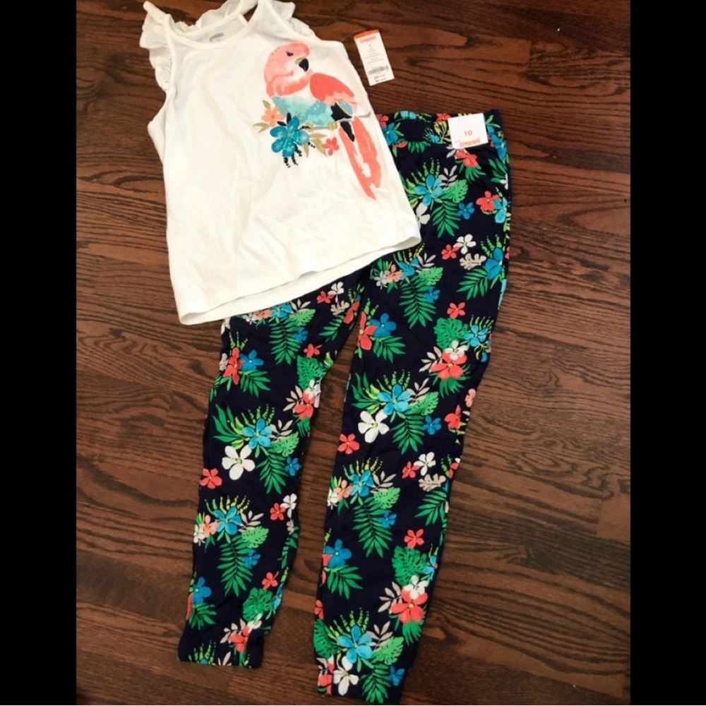 NWT New Gymboree Outfit Set Tropical Size 10